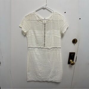 Elegant White Lace Top